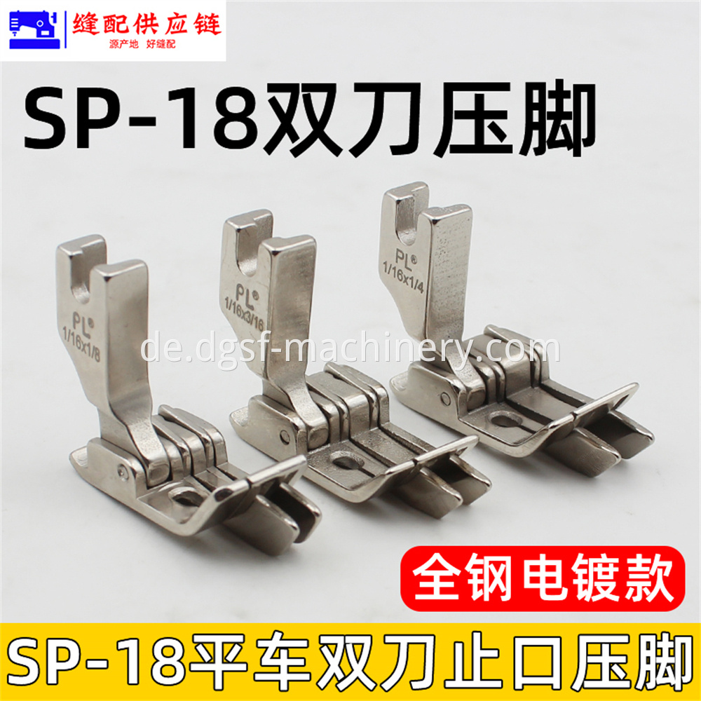 All Steel Sp 18 Double Knife Presser Foot 5 Jpg